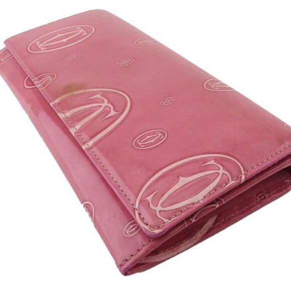 CARTIER Purse Pink Silver Women Authentic secondhand | eBay CARTIER Purse Pink Silver Women Authentic secondhand